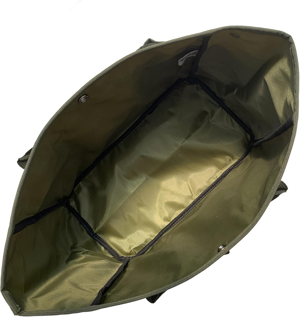 Ferry-Morse Garden Tool Bag KBAG-12-8 Pockets, Heavy Duty, Water Resistant, Tote Caddy