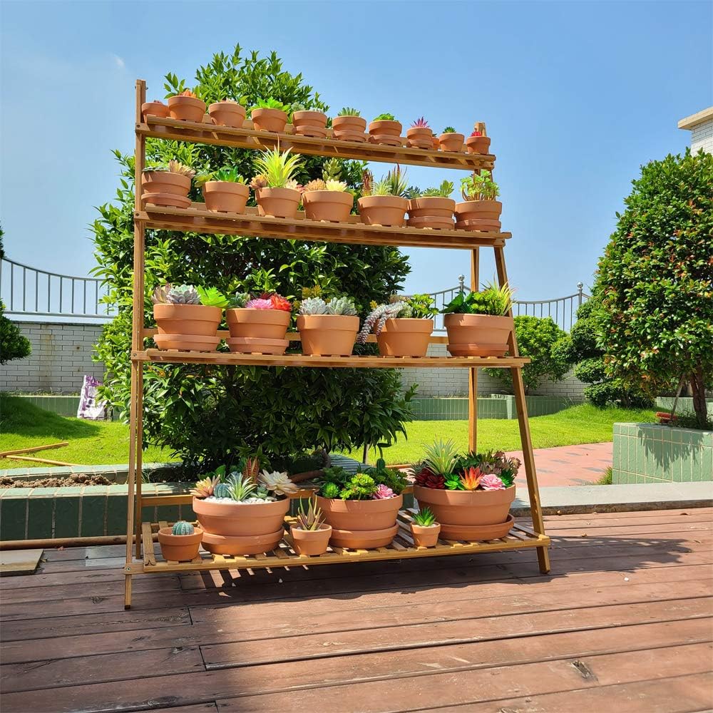 Yishang 6 Inch Terracotta Shallow Planters,Ceramic Flower Clay Plant Pots with Drainage Hole,Unglazed Cactus/succlent