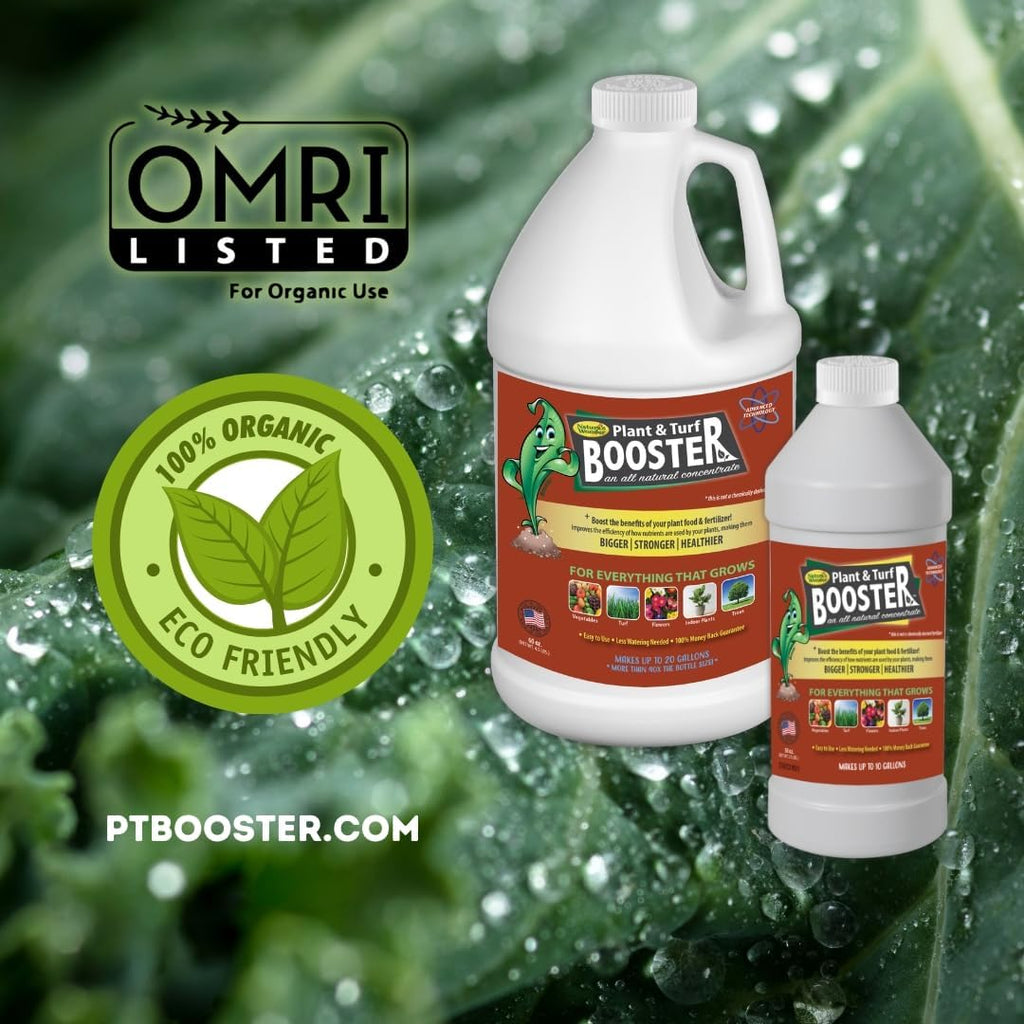 Nature's Wonder Plant & Turf Booster, 30 oz | Organic Soil Conditioner & Root Booster for Plants - Concentrated Liquid