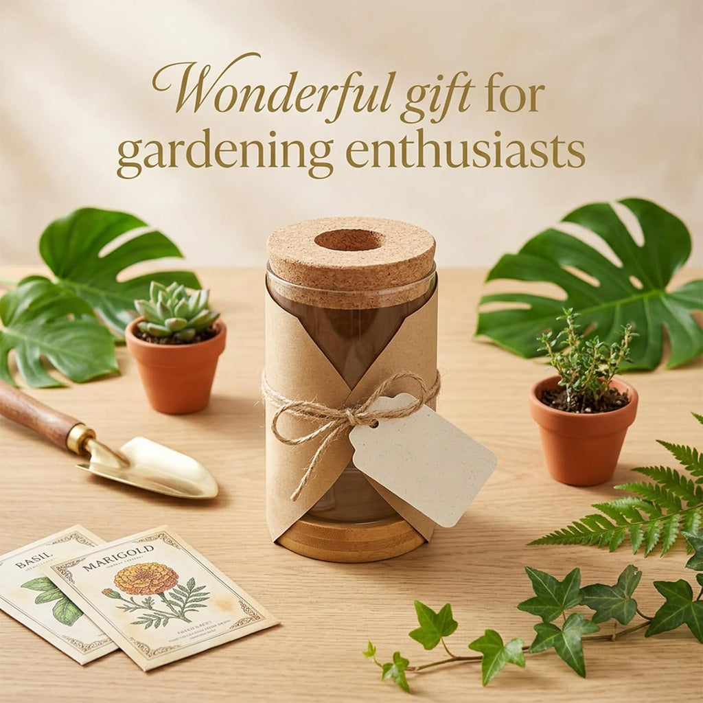 16 Pcs Propagation Vases with Bamboo Stand and Hole Lid, Glass Plant Propagation for Plants Water Hydroponic Desktop