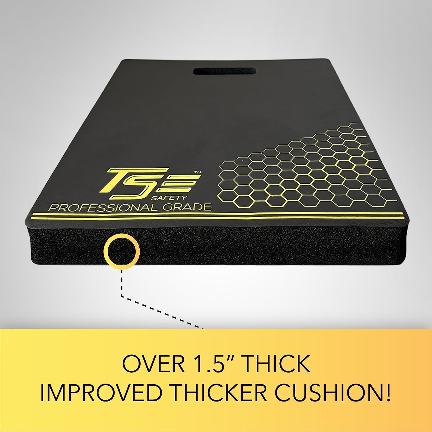 True Flex Protective Kneeling Pad, Premium Quality Neoprene Pad, Heavy Duty Stabilization, Easy to Carry Handle