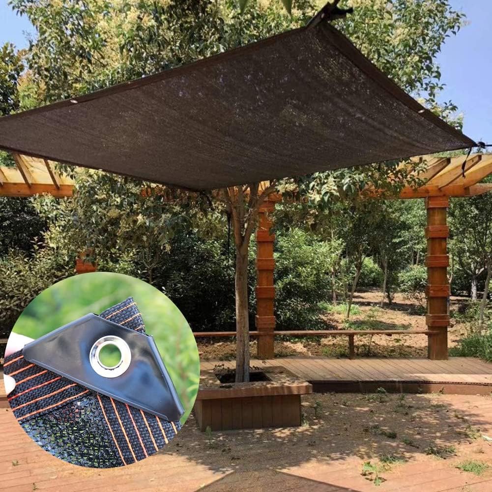 winemana 40% Black Shade Cloth, 20 x 20 FT Durable Mesh Tarp with Grommets, Resistant Garden Sun Shade Netting, Shading