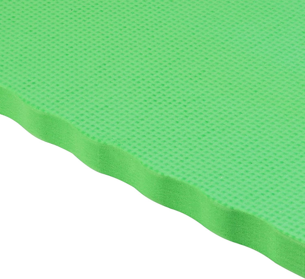 PINGEUI 12 Pack 15.7x7x0.78 Inches Green Garden Kneeling Pad, Thick Garden Kneeler Pad Kneeling Mat, Garden Knee