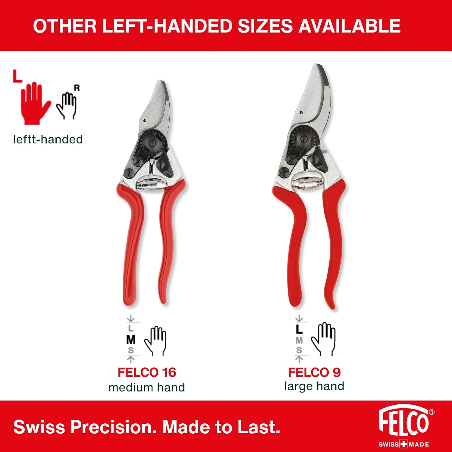 Felco F-12 Pruning Shears – 7.9" Garden Clippers with Anvil & Bypass Blades | Hand Pruners for Gardening | Garden Tool