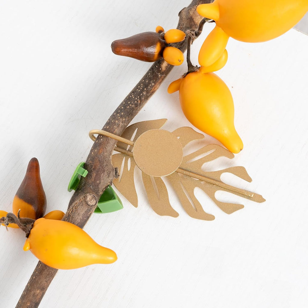 5Pcs Plant Hooks for Vines - Indoor Climbing Plants SupporWall Hooks | Cute leaf shape - Climber Plant Clips for Money