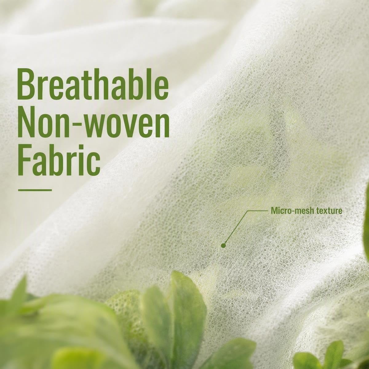 Plant Covers Freeze Protection,10x50FT Frost Cloth Row Covers | Floating Row Cover,Frost Blankets for Outdoor