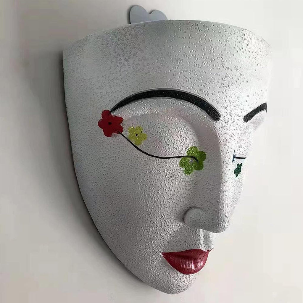 Wall Planter for Indoor Outdoor Plants, Face Planter Hanging Plant Pot for Home Decor, Modern Face Vase Face Flower Pot