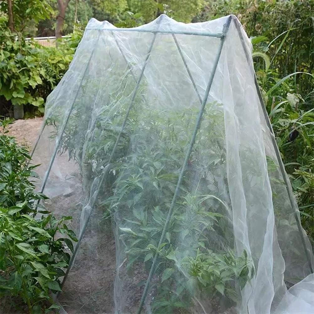 Agfabric Garden Netting 10'x12' Insect Pest Barrier Bird Netting for Garden Protection,Row Cover Mesh Netting for