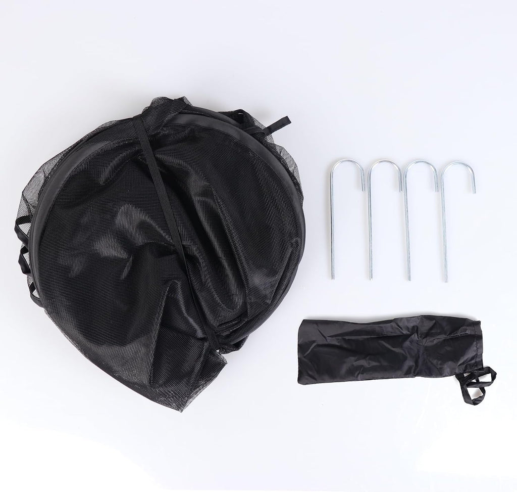 Mesh Plant Cover from Animals, Plant Netting Pest Guard Cover, Plant Tent Cage Pop-up with 4 Stakes for Vegetables