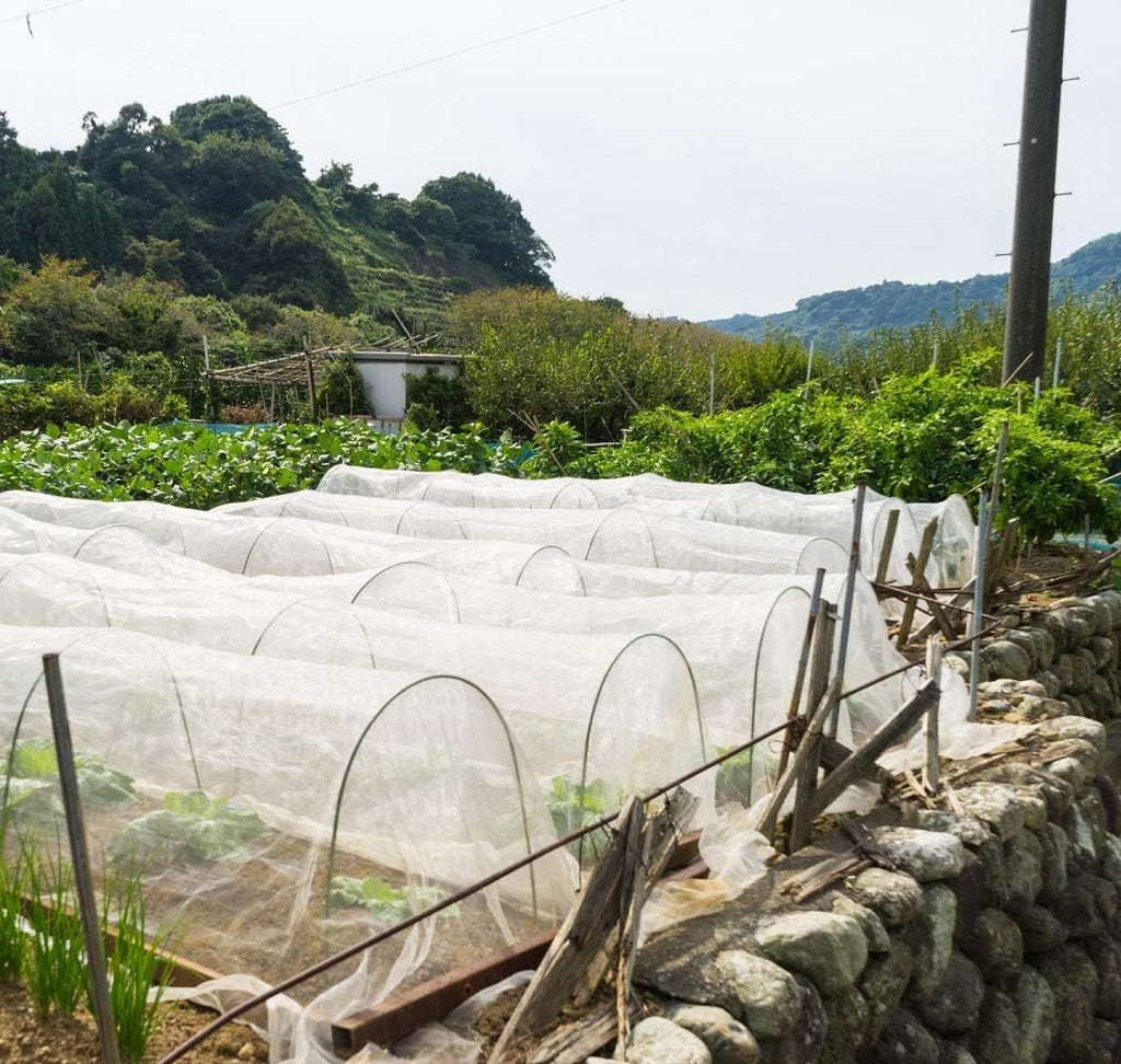 Garden Netting Pest Barrier: 10'x30' Fine Bug Insect Net | for Protection Row Cover Raised Bed Screen Mesh Greenhouse