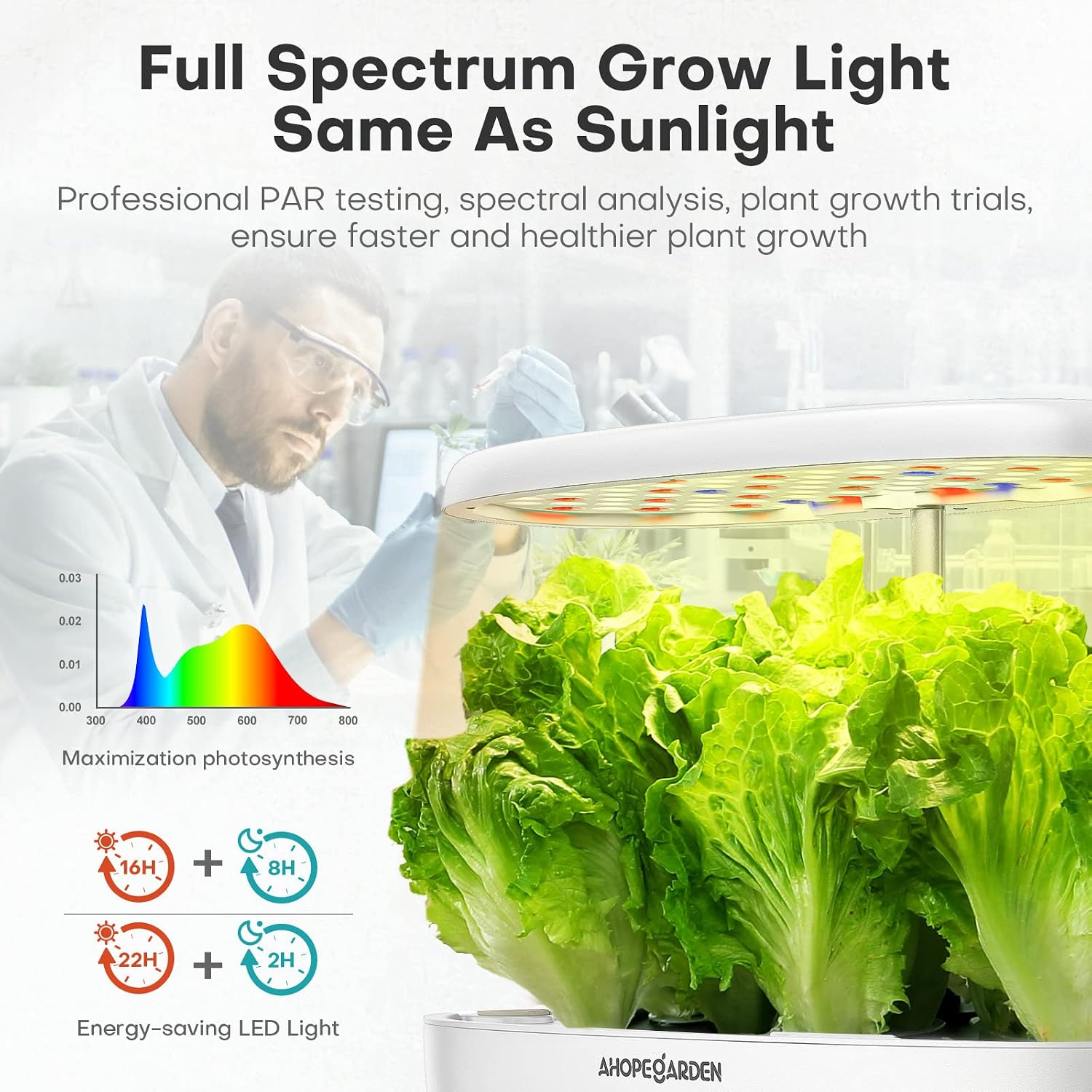 12 Pods Indoor Garden Hydroponics Growing System Kit with LED | Plant Germination Kit, Tabletop Herb Garden with Grow