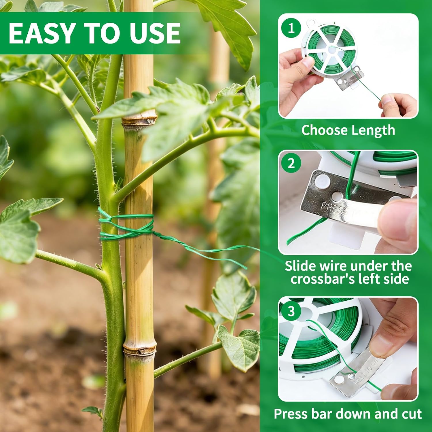 10 Pcs Gardening Tool Set - Heavy Duty Garden Kit with Stainless Steel Pruning Shears, Trowel Garden Tool, Kneeling