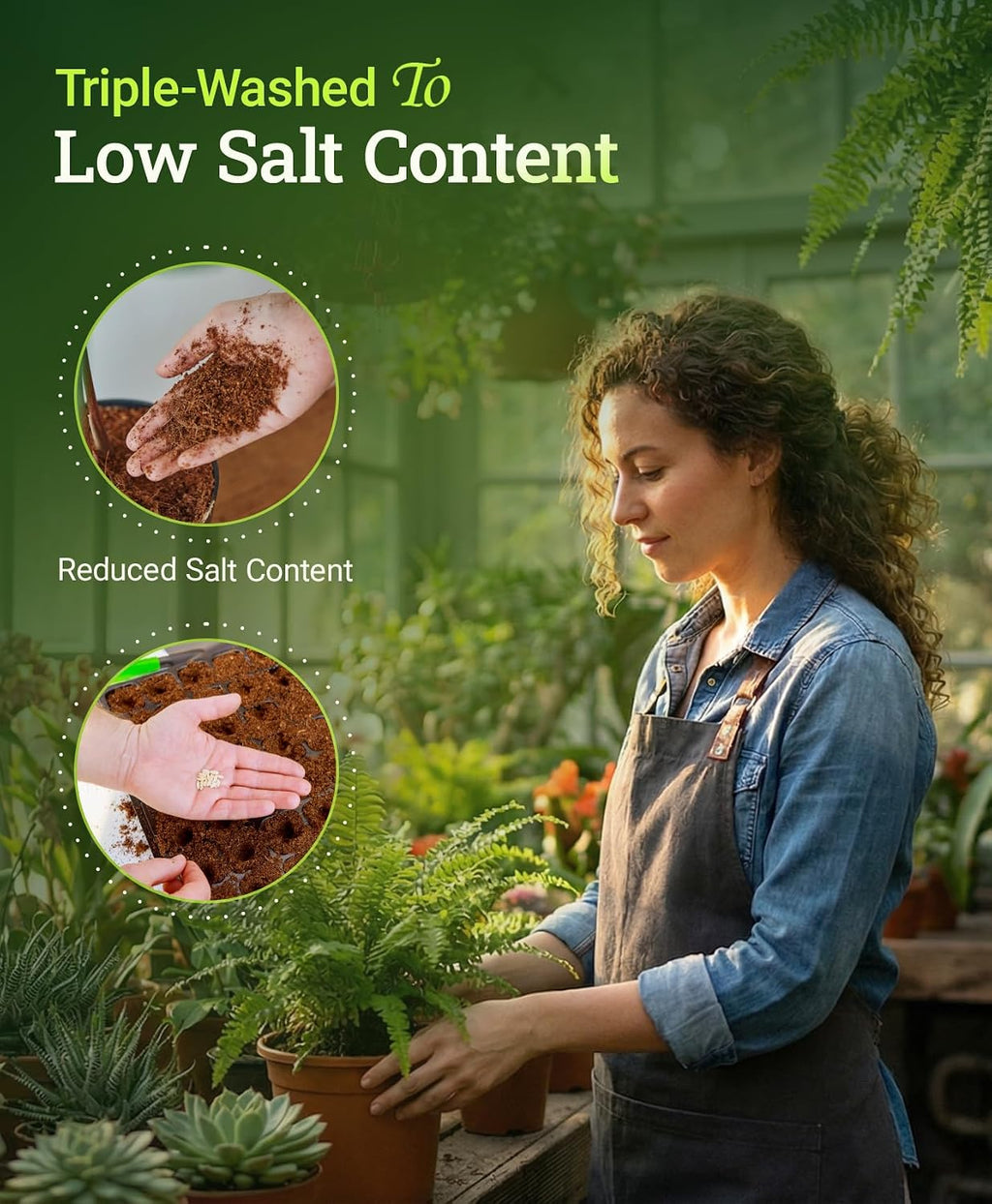 FoxFarm BushDoctor Coco Loco Soil Potting Mix, Triple-Washed for Reduced Salt, Retains Water, Includes Bat Guano &
