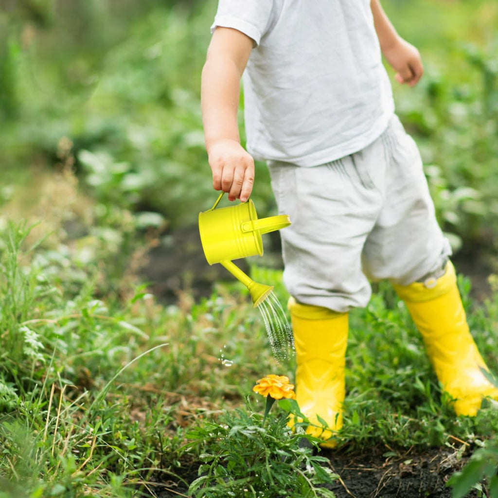 Homoyoyo 5pcs Kids Metal Watering Can Indoor Plants Children Small Watering Cans Iron Sprinkling Kettles for Gardening