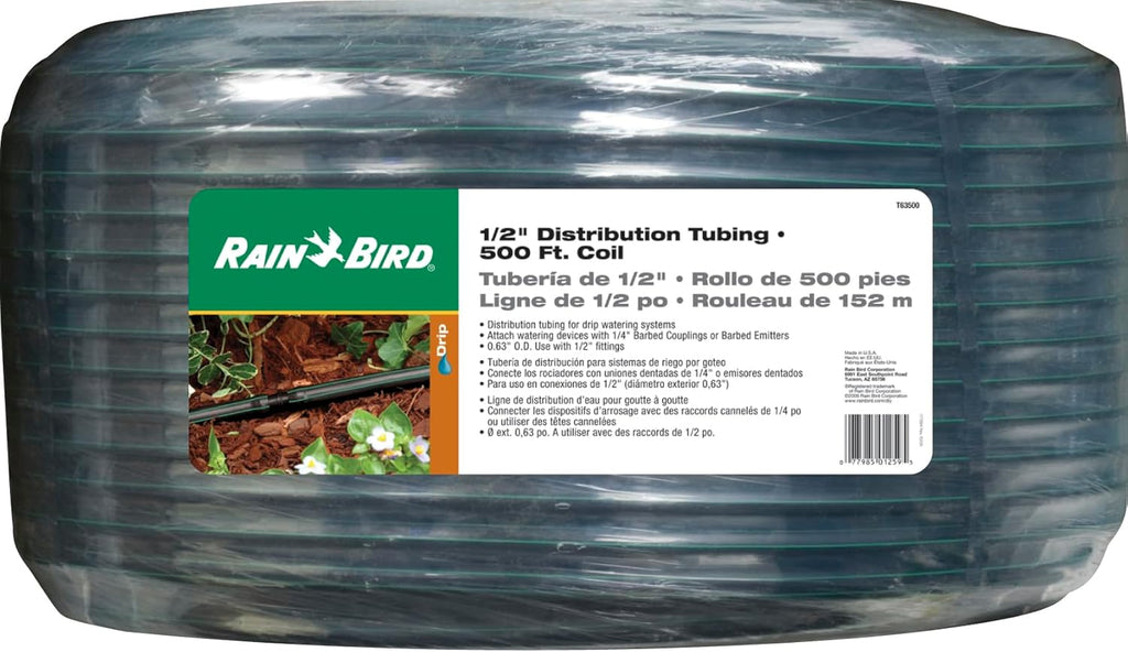 Rain Bird T63-500S Drip Distribution Tubing, 1/2"