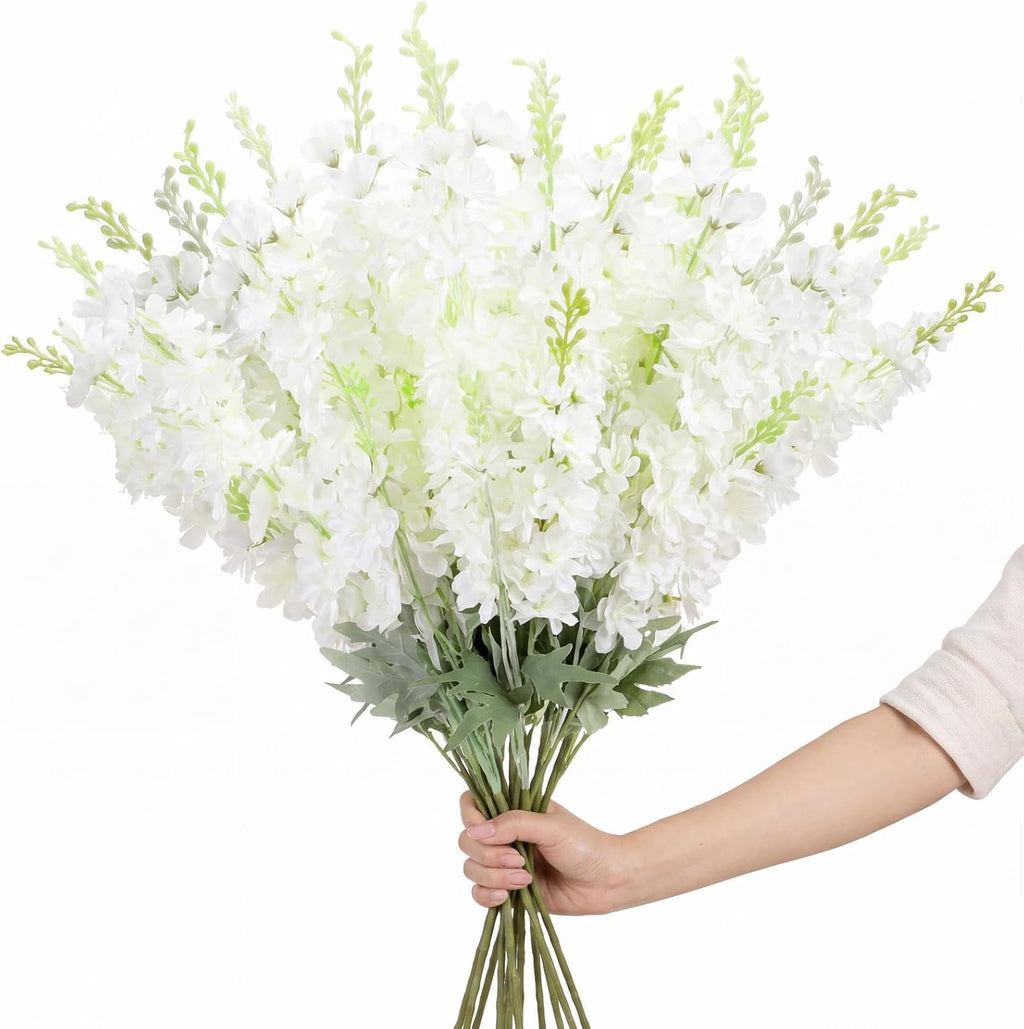 Thiccywoov 6 Pack Fall Yarrow Achillea Stems, Artificial Flower Picks