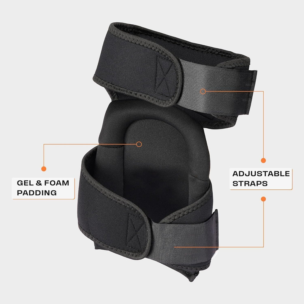 Thunderbolt Knee Pads for Men Construction Knee Pads for Work for Men and Women with Double Gel for Gardening Flooring