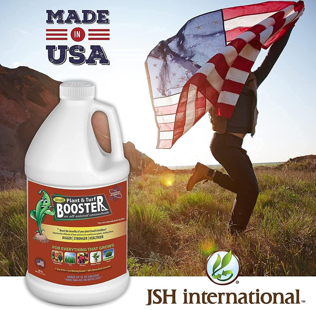 Nature's Wonder Organic Soil Conditioner & Root Booster for Plants (60oz) - Concentrated Liquid Biostimulant with
