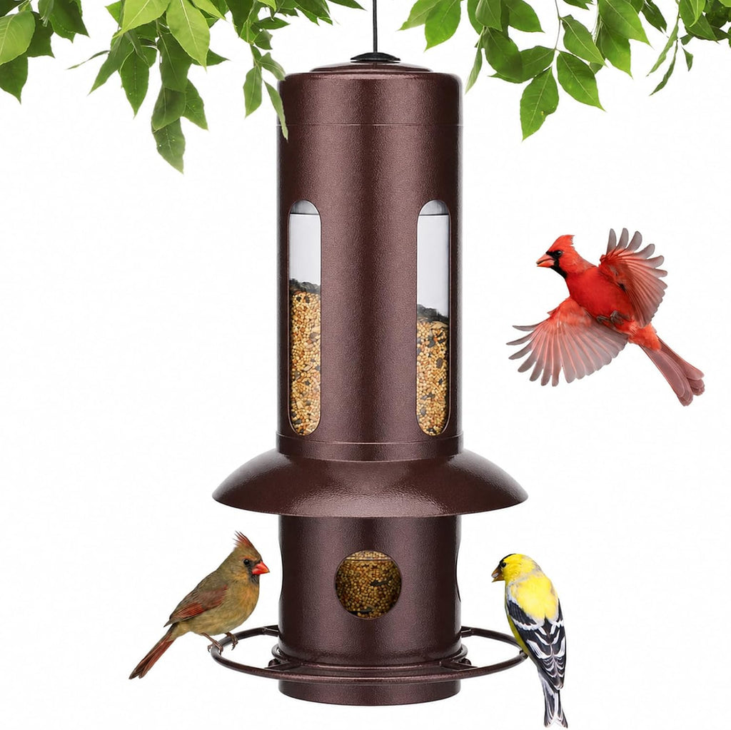 20 Inch Large Bird Seed Catcher Tray for Hanging Bird Feeder Platform