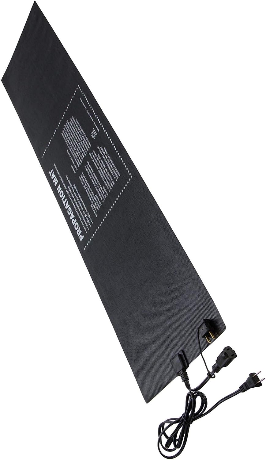 Hydrofarm 19007 Hydroponic 12 x 48" 60 Watt Seed Start Seedling Propagation Heat Mat with 6 Foot Power Cord, 2 Pack