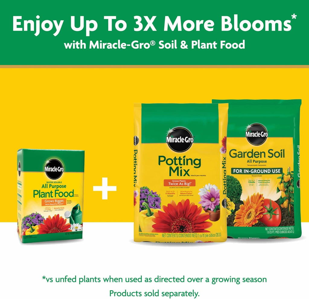 Gro Water Soluble All Purpose Plant Food, 10 lb. | Fertilizer For All Indoor or Outdoor Plants including Roses