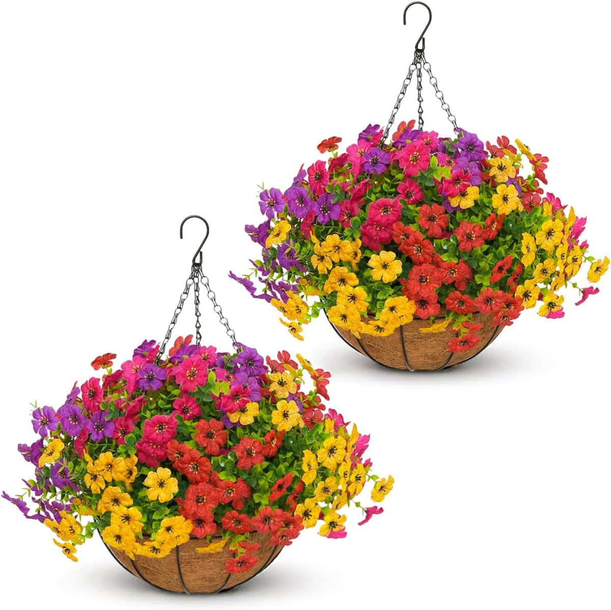 Bulk Group of 12 Thanksgiving Cornucopia Horn of Plenty Baskets - Wicker Cornucopias for Fall Decorating and Displays by Factory Direct Craft