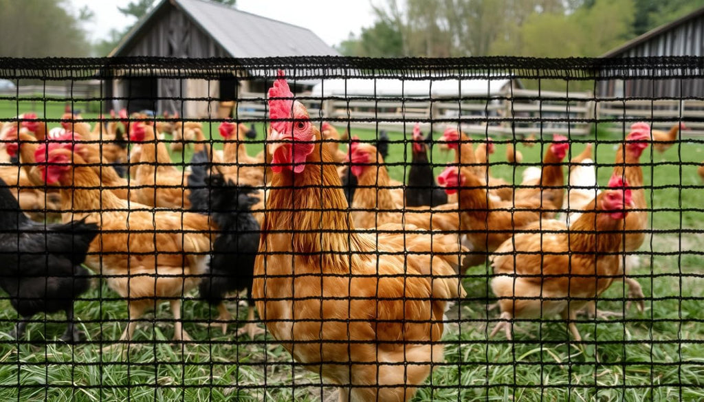 Plastic Mesh Fence Deer Fencing 4x75ft,Reinforced Edges,55gsm Heavy Duty Temporary Fence,Ideal for Garden