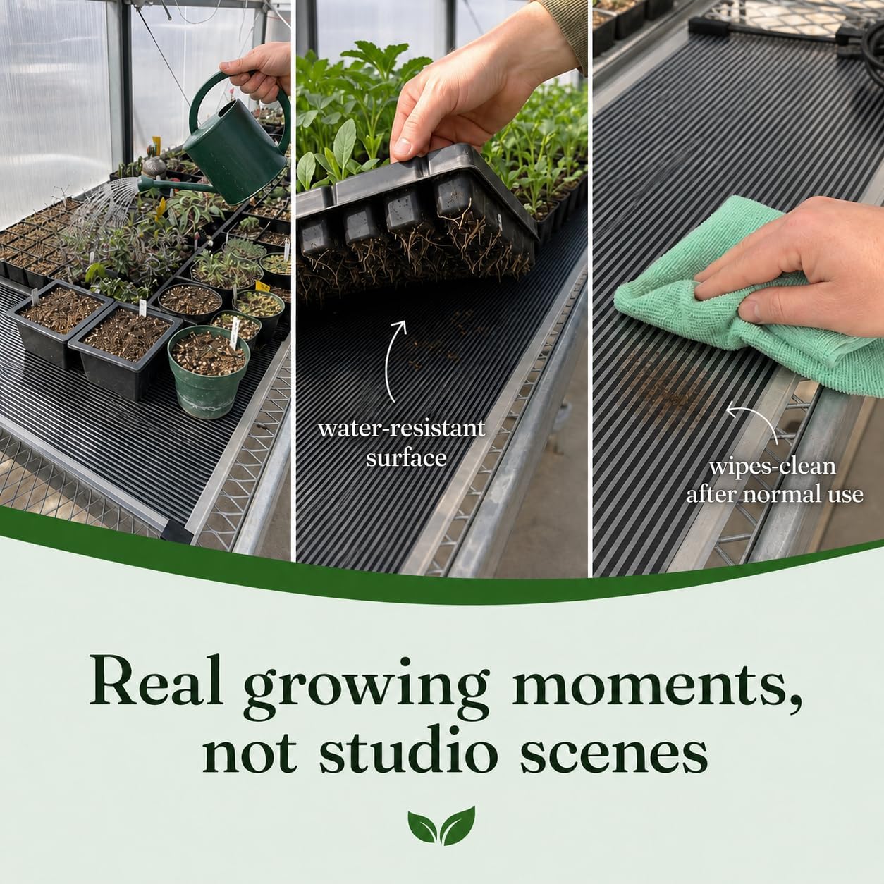 Seedling Heat Mat 11 in x 24 in, Even Heating, Water-Resistant Pad | Made in USA, Seed Starting, Helps Warms 10-20°F