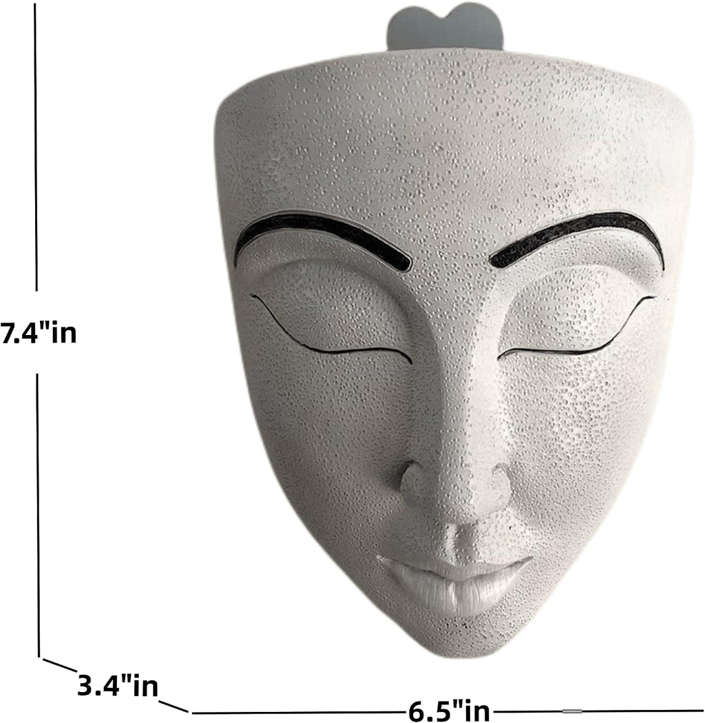 Face a Planter Pot,Face Flower Pot Hanging Indoor Outdoor Wall Decoration | Face Flower Pot Hanging Wall