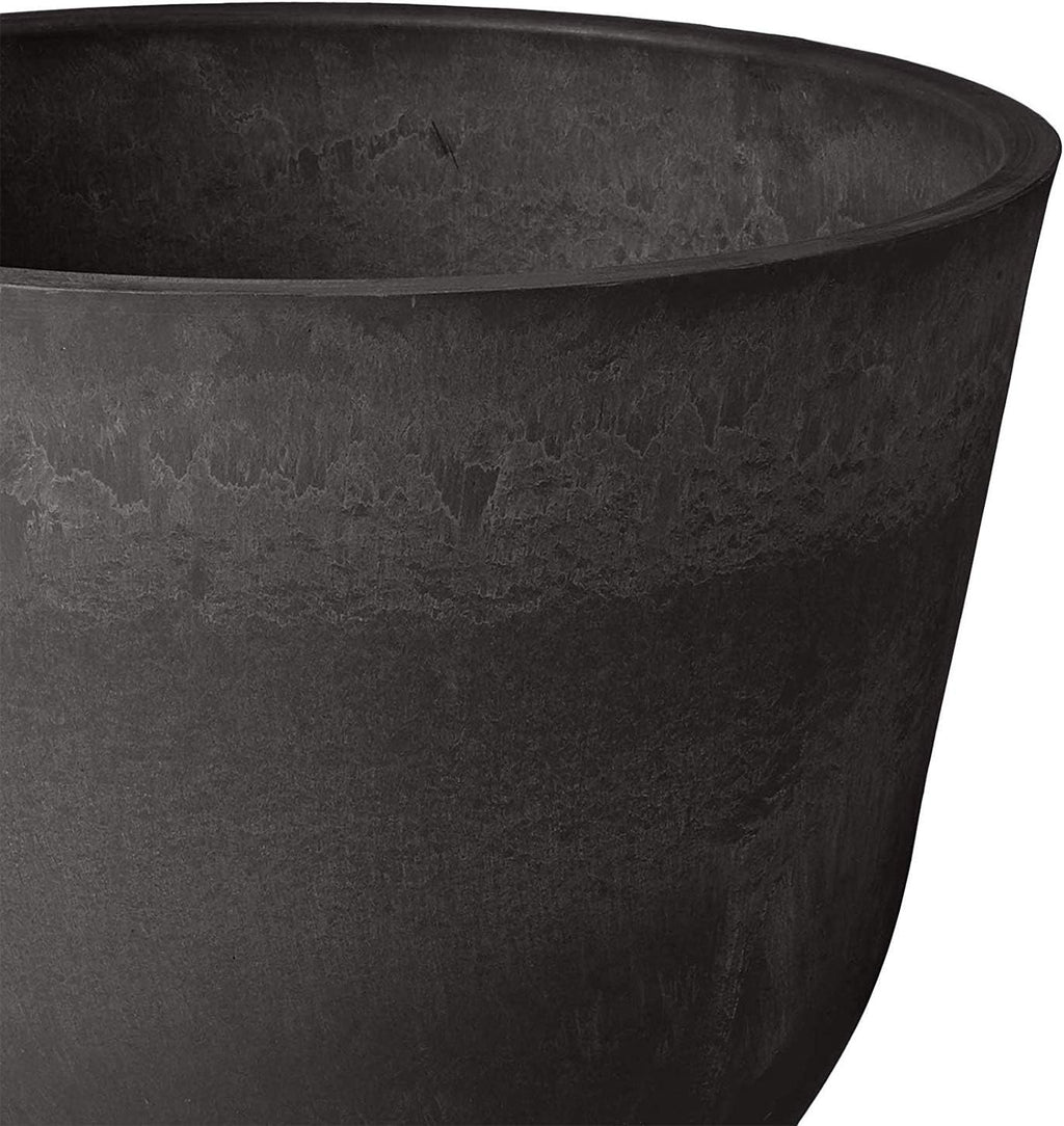 Arcadia Garden Products PSW BC38BK Classical Urn, 15 by 15", Black