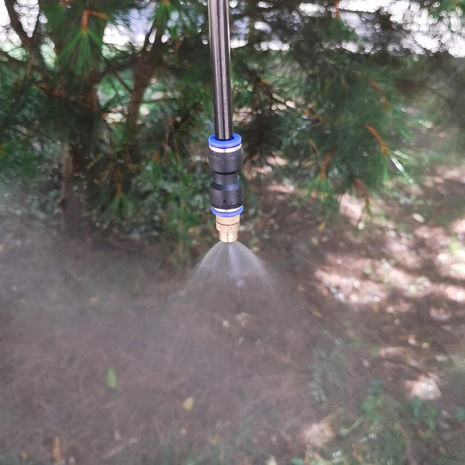 Update Drip Irrigation Kit, 82FT Automatic Watering System with 20 Replaceable 360° Bendable Sprayers, Atomizing Copper