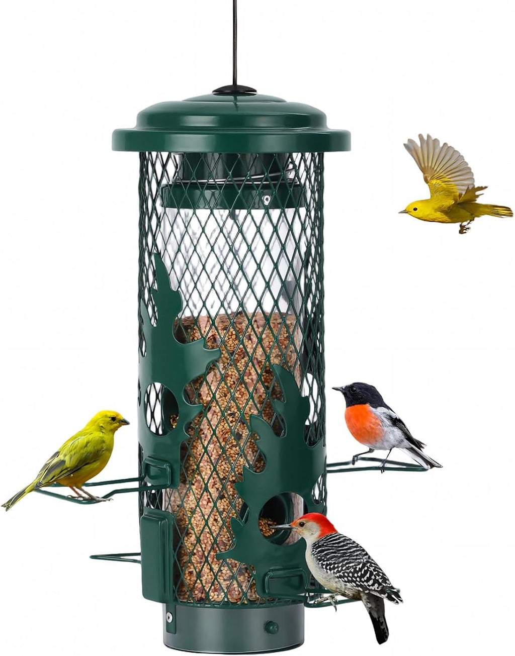 Aspects 395 Quick-Clean Seed Tube Feeder, Medium - Antique Brass