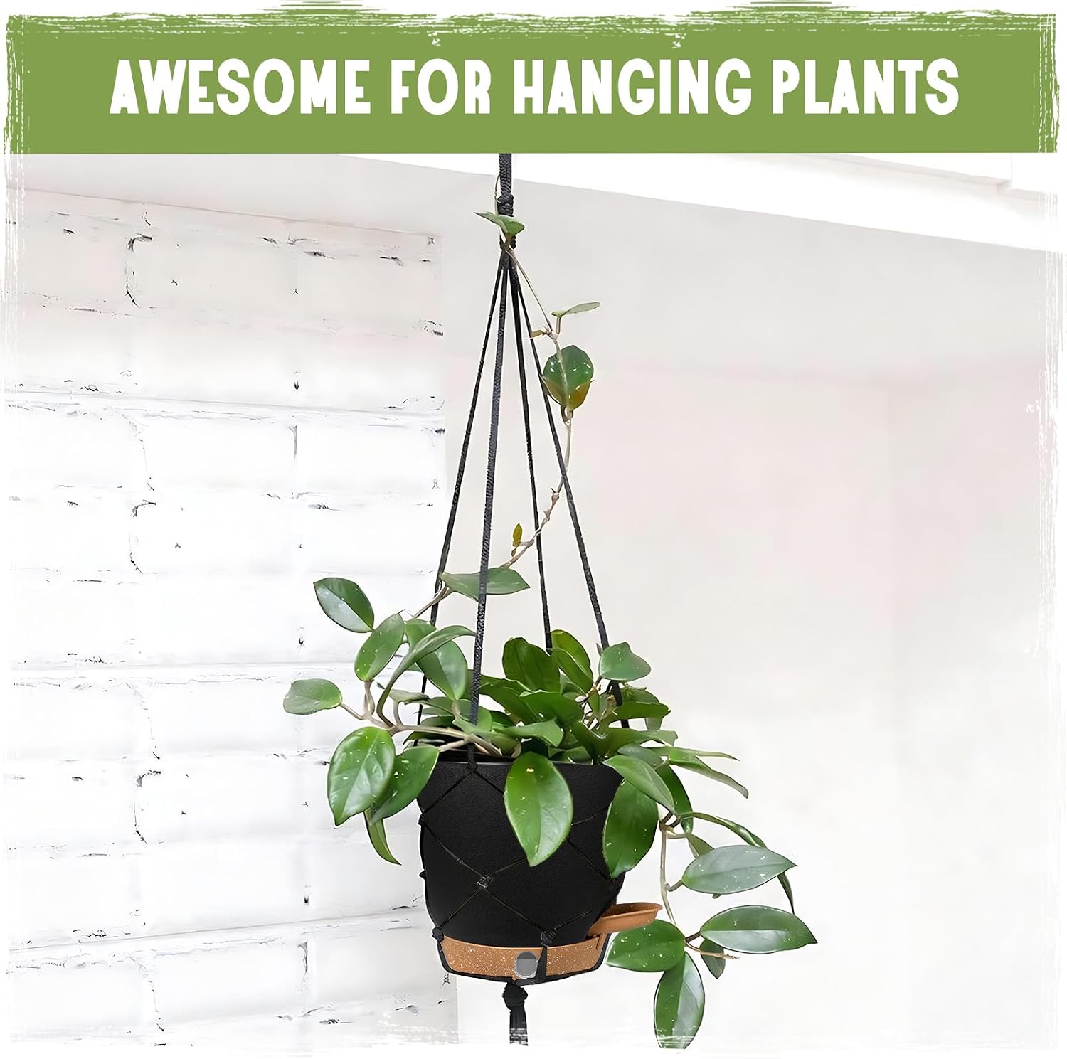 Self-Watering Pots for Indoor and Outdoor Plants 4 Pack, 6/8/10/12 Inch Planters with Water Level Indicator & Deep