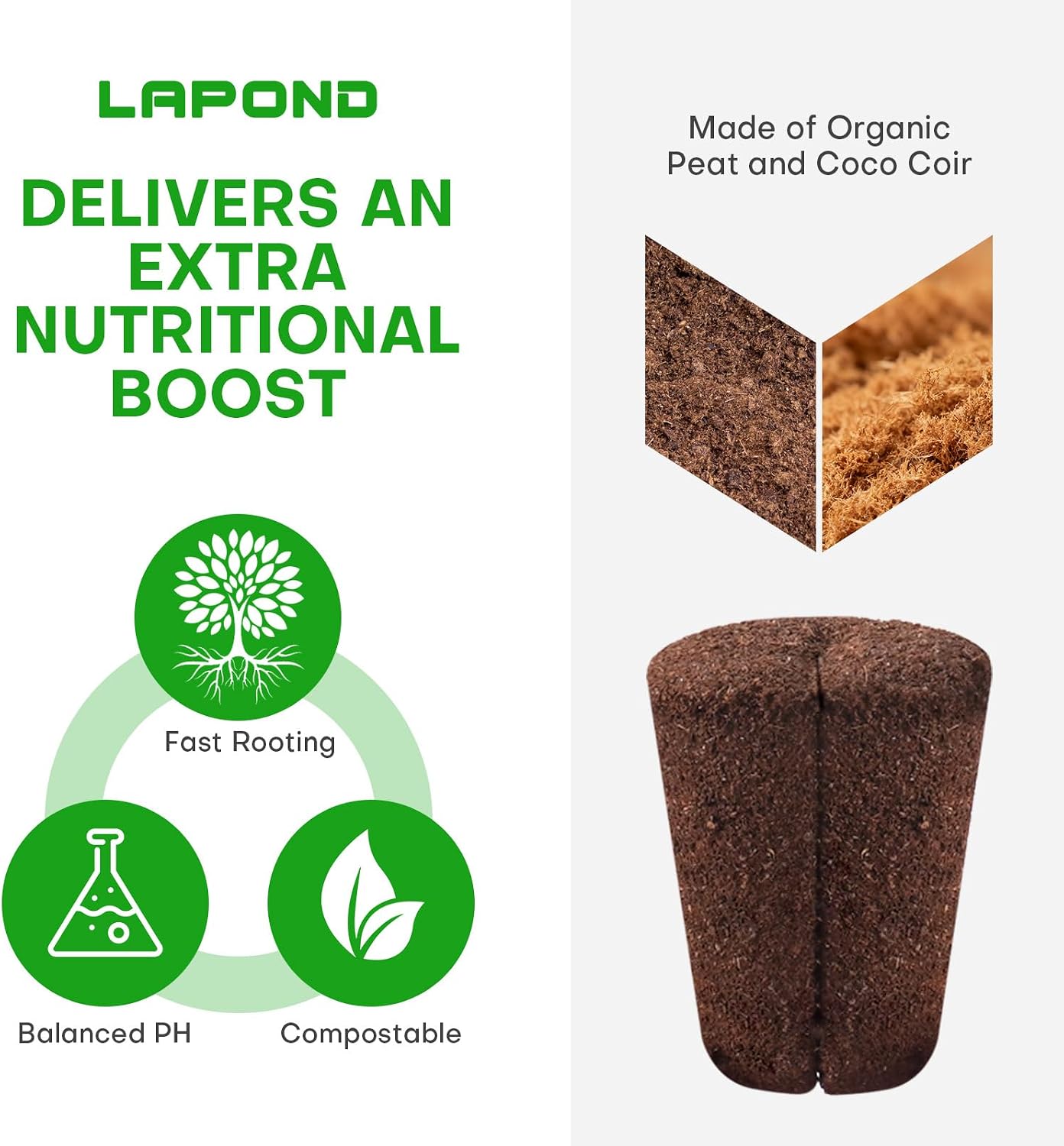 40 Pcs Grow Sponges with Tray, Plant Starter Plugs for Cuttings, Great for Soil, Tray or Planting Pods Plant Rooter