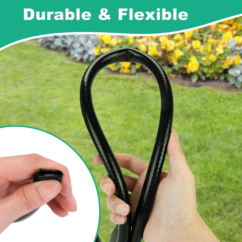 1/2 Inch Irrigation Tubing, 50 ft Polyethylene Irrigation Hose, Thick, Durable, and Flexible Drip Irrigation Tubing