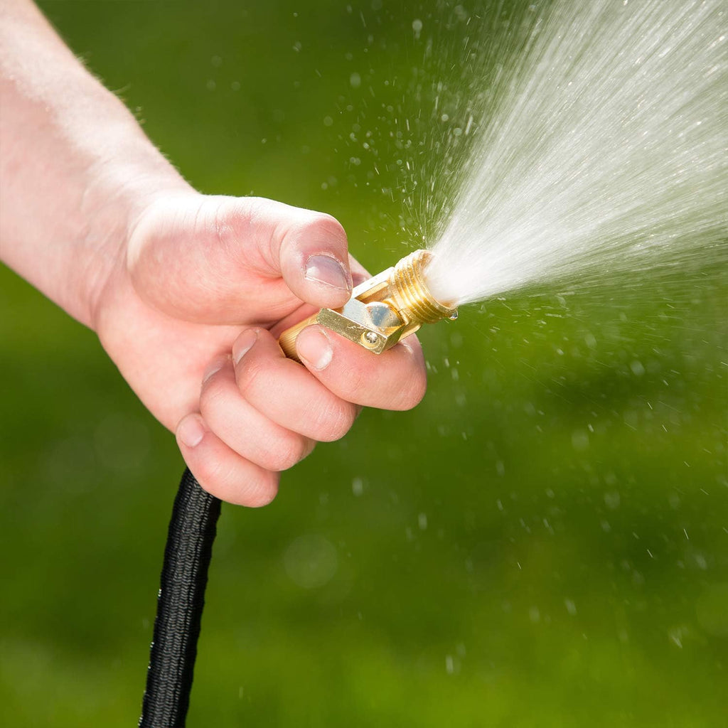 Flexi Hose Lightweight Expandable Garden Hose, 50FT - Retractable Garden Hose, Water Hose - No-Kink Flexibility, 3/4