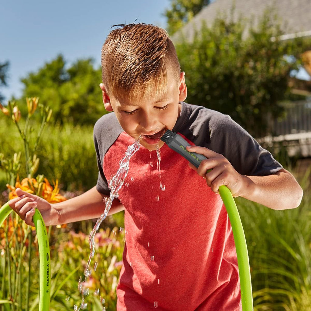 Flexzilla Garden Hose 3/4 in. x 100 ft., Lightweight All-Weather Water Hose, Durable and Flexible, Leak-Free Connections