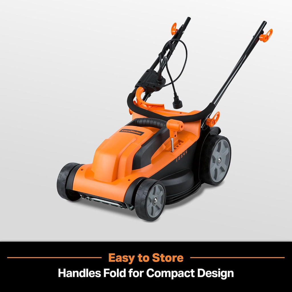 LawnMaster MEB1114K Electric Corded Lawn Mower 15-Inch 11AMP