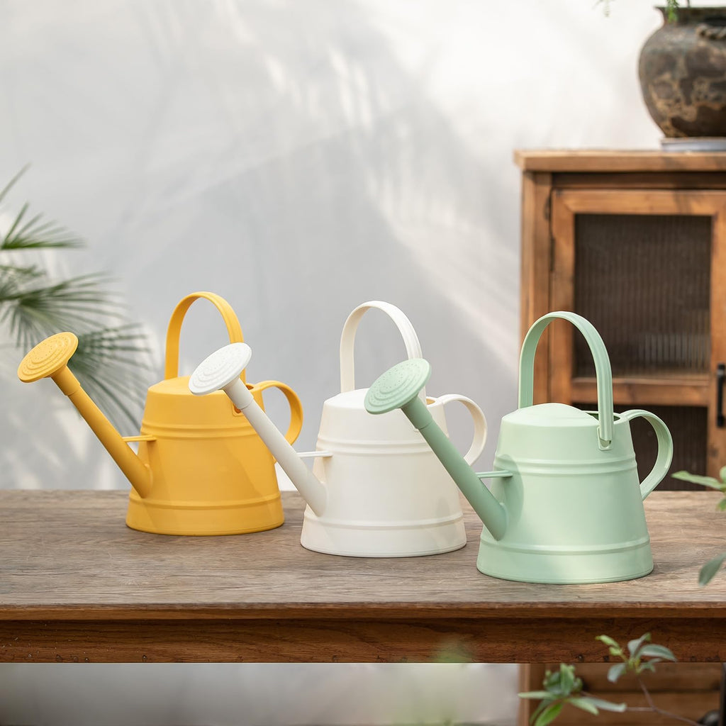 1 Gallon Watering Can for Plants | Watering Cans for Indoor&Outdoor Gardening, Water Can with Ergonomic Movable Handle