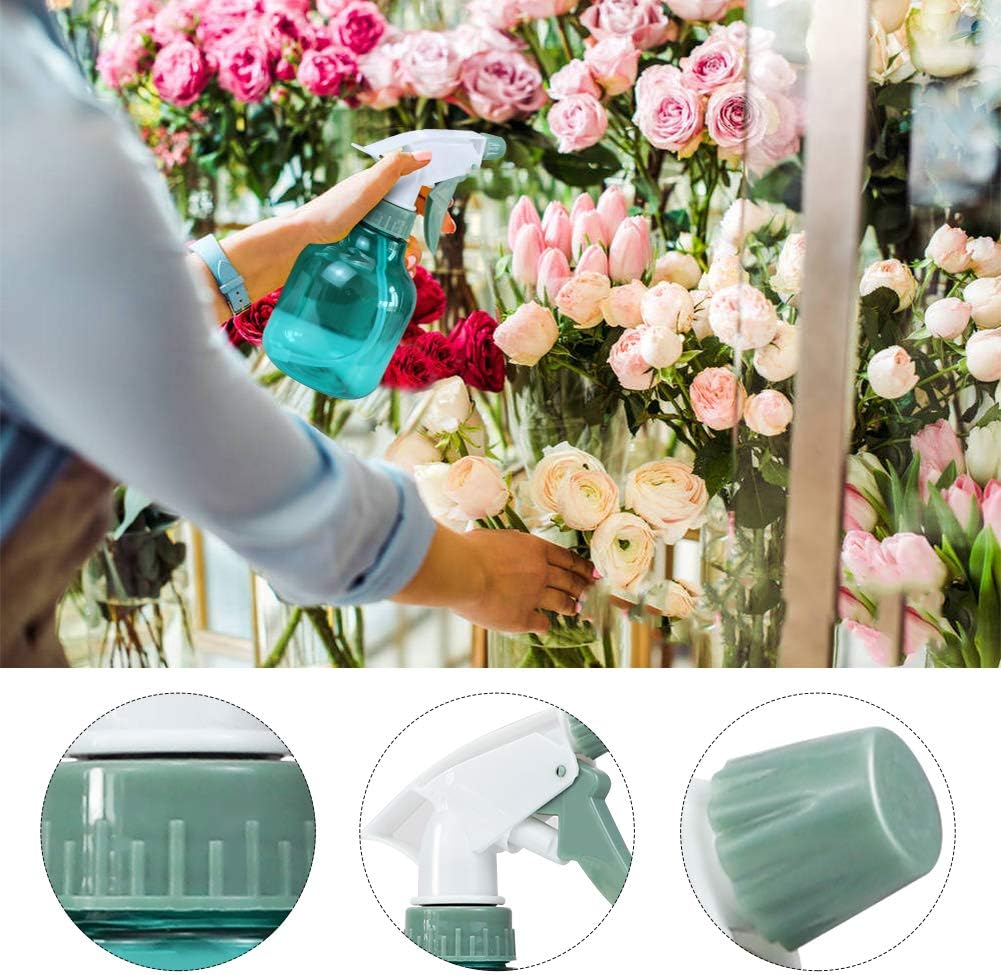 Garden Tools Set with 3 Aluminum Gardening Tools, 1 Pruning Shear, 1 Mister Spray Bottle, 1 Foam Kneeler，1 Garden
