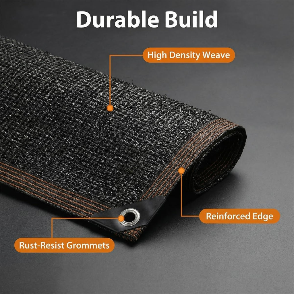 8 x 16 FT Shade Cloth -for Garden Plants, 90% Sunblock Shade Neting -for Outdoor Garden Bed Neting Mesh Pergola Patio