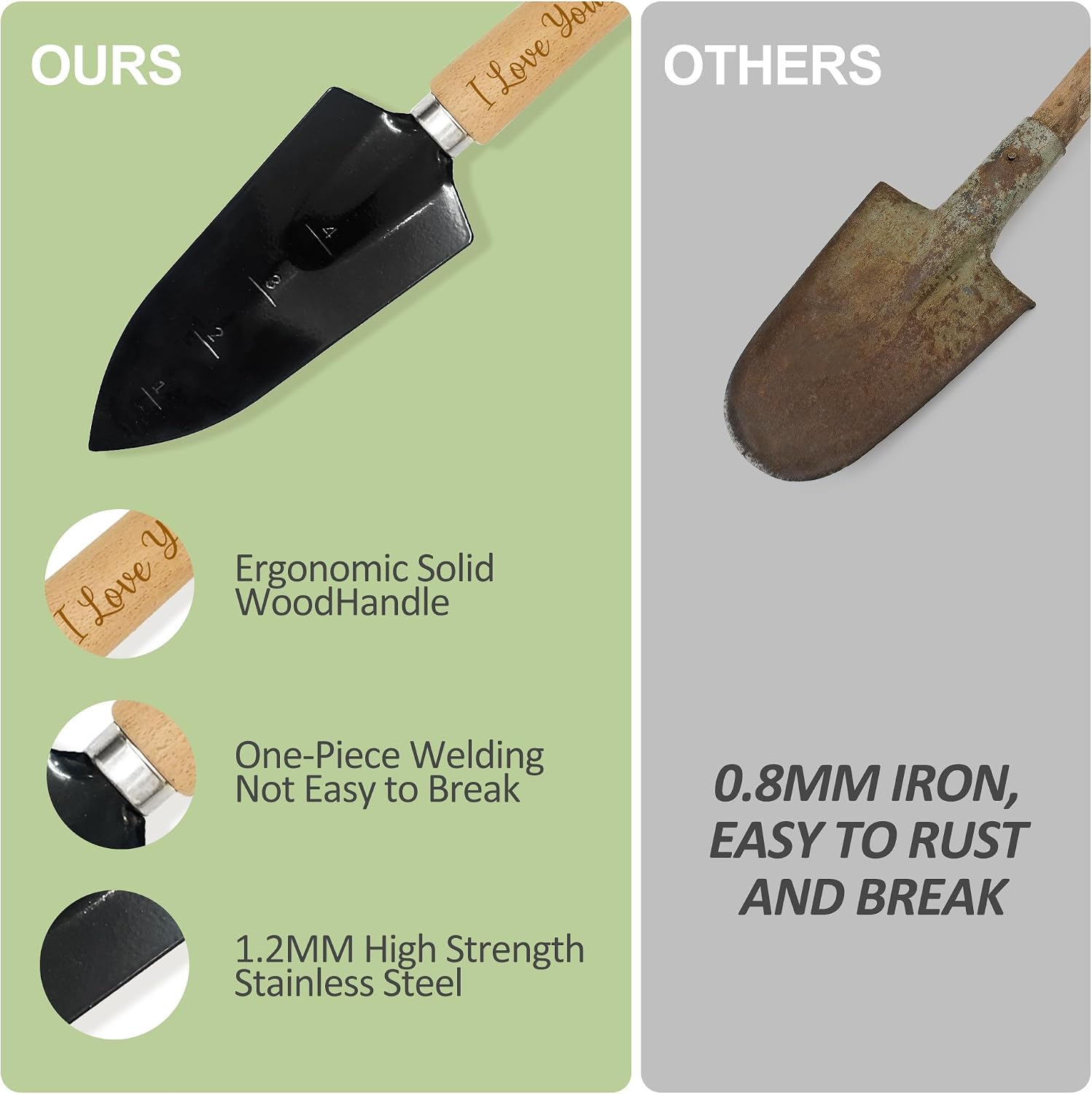 Gifts for Grandma, Grandma Birthday Gifts from Grandkids Garden Kit Floral Gardening Tools and Durable Garden Tools