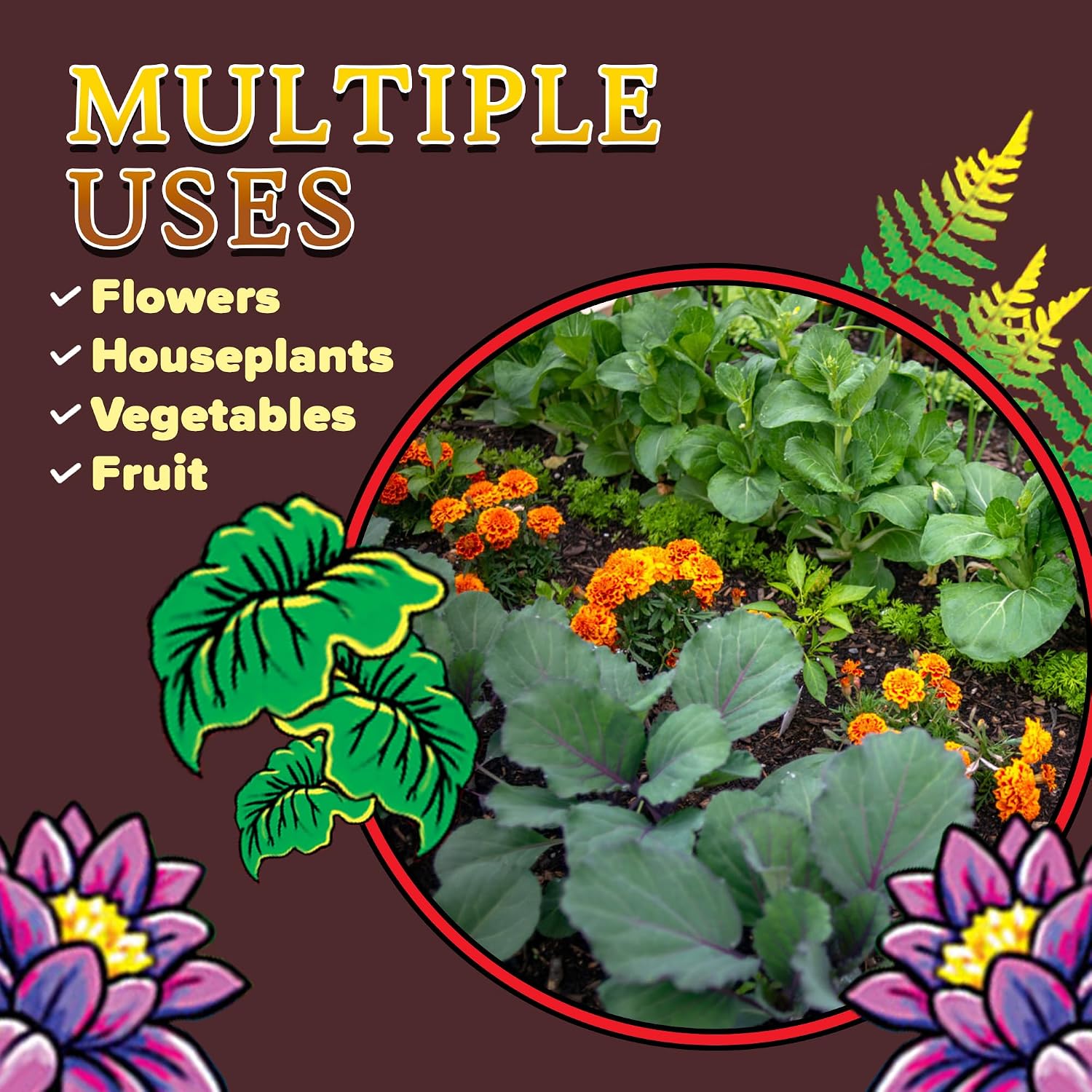 FoxFarm Happy Frog Potting Soil with 2 Plant Tags, 12 Quarts – Ready-to-Use Amended Container Blend with Soil Microbes