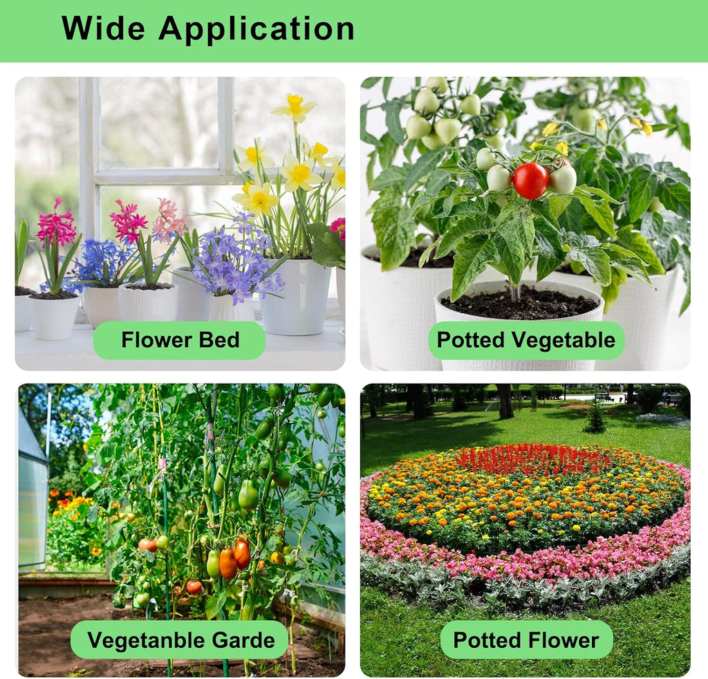 250FT Drip Irrigation Kit – 2026 New Quick-Connect Micro Irrigation System with 1/4'' 1/2'' Tubing, Locking Nozzle