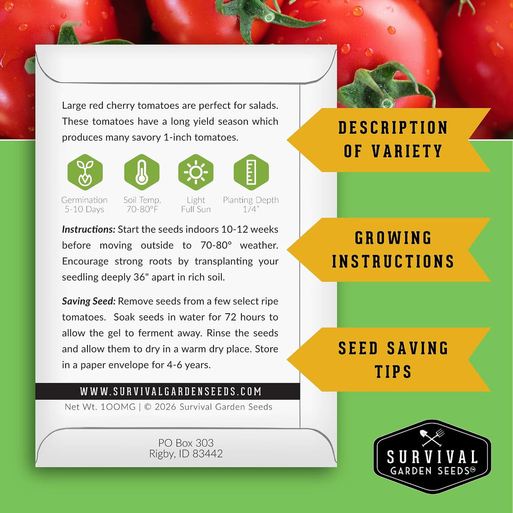 Northern Vegetable Seeds Collection for Planting | 15 Cold Hardy Heirloom Varieties, Frost-Tolerant for Cool Climates &