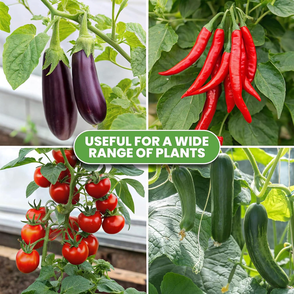 K-Brands Tomato Cage - Tomatoes Plant Stakes Support Cages Trellis for Garden and Pots (3 Pack - Extra Tall Upto 68