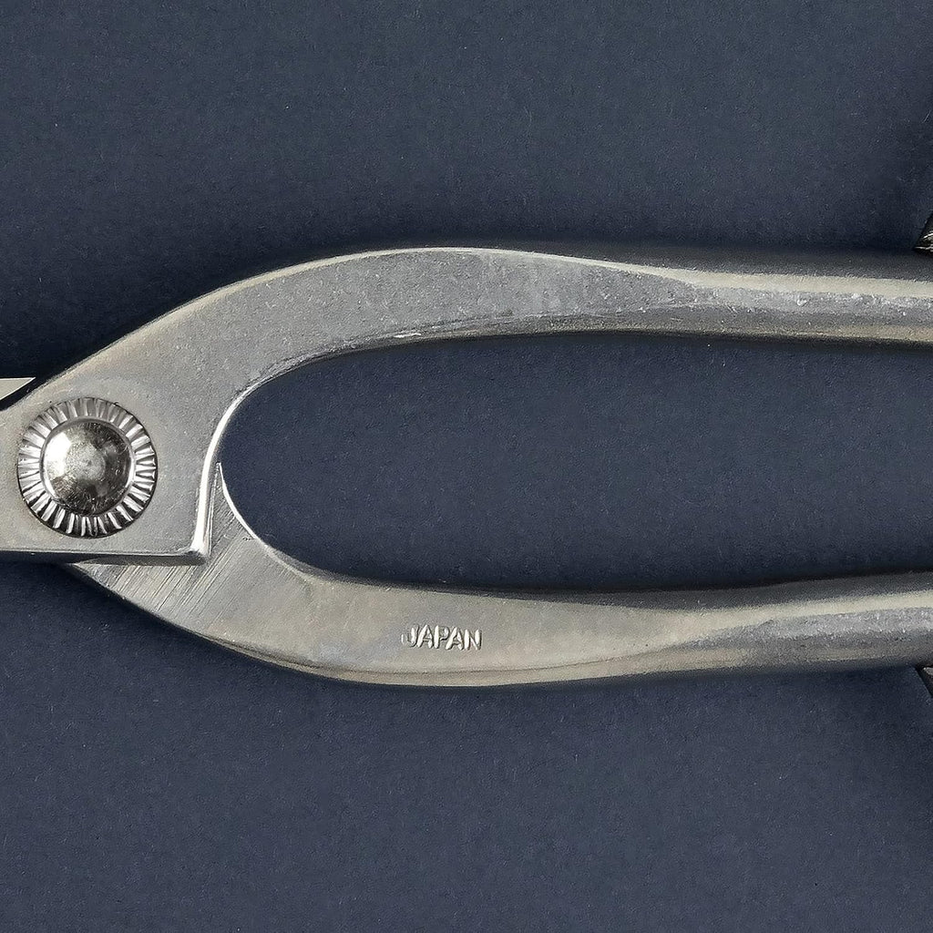 Wazakura Yasugi Stainless Steel Made in Japan Ashinaga Bonsai Scissors 8" (200 mm), Pruning Shears, Japanese Gardening
