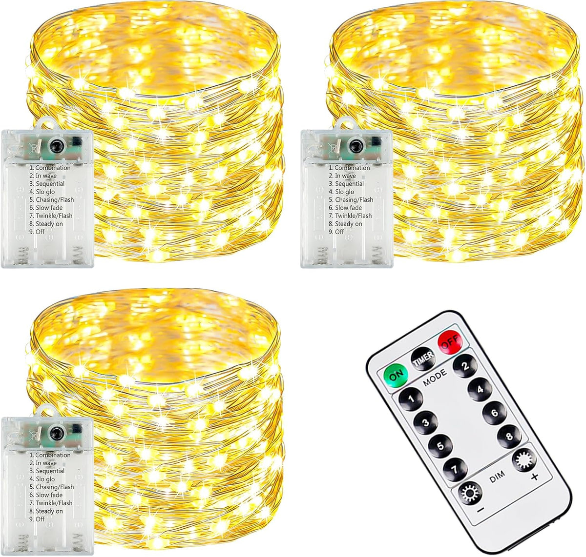 Riakrum 6 Pack Halloween Pumpkin LED Lights, Orang, Purple Light