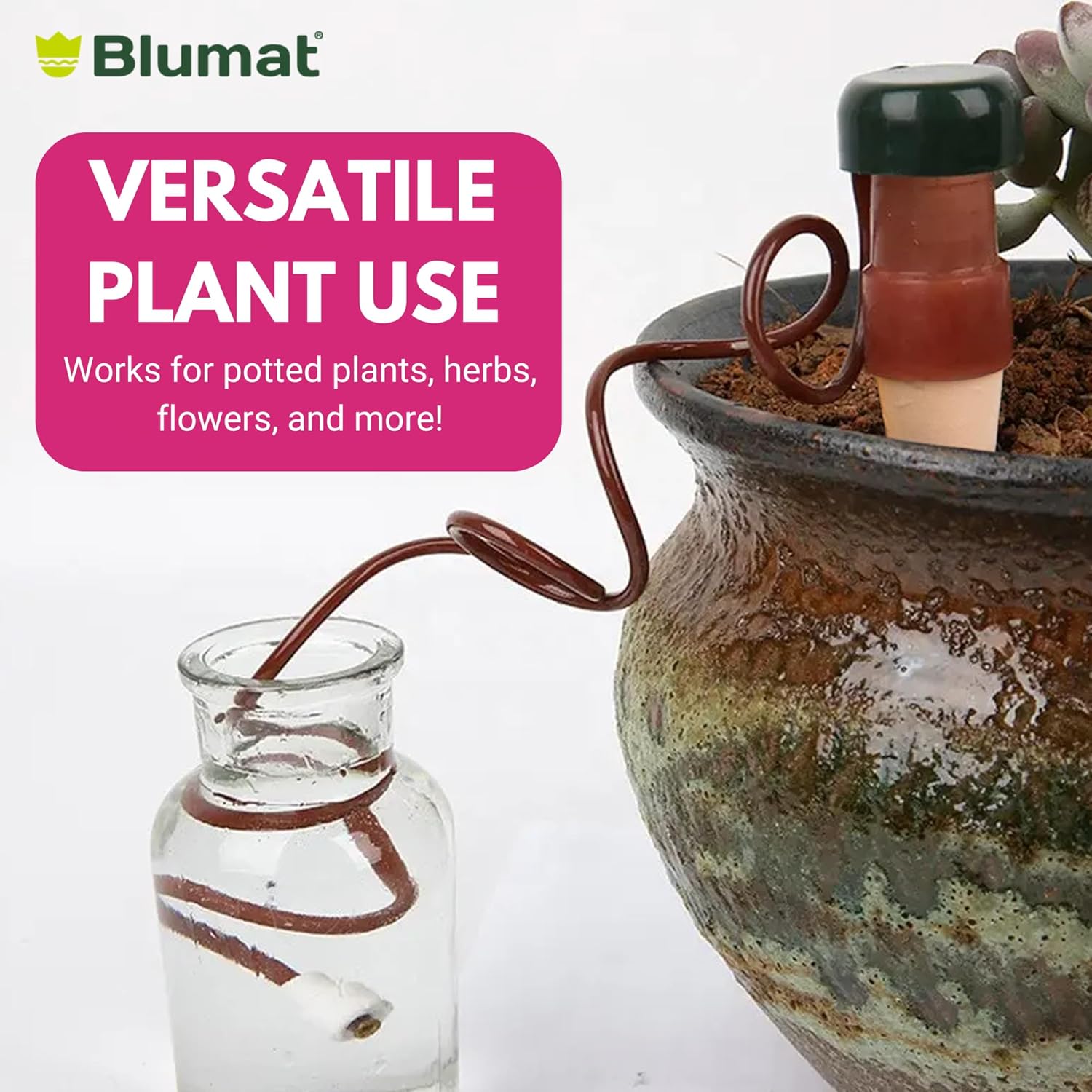 Blumat Plant Watering Devices | Classic XL Self Watering Planter Insert | Automatic Drip Plant Watering Stakes for Pots