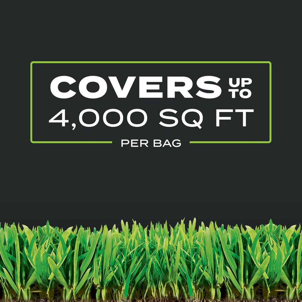 Scotts Turf Builder Triple Action for Moss Control, 20 lbs. | Moss Killer and Lawn Fertilizer, Covers Up to 4,000 sq.
